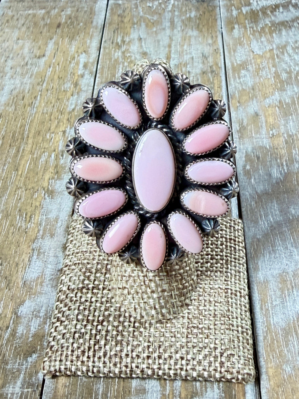 Blushing Desert Bloom Ring  By Dusty Francisco