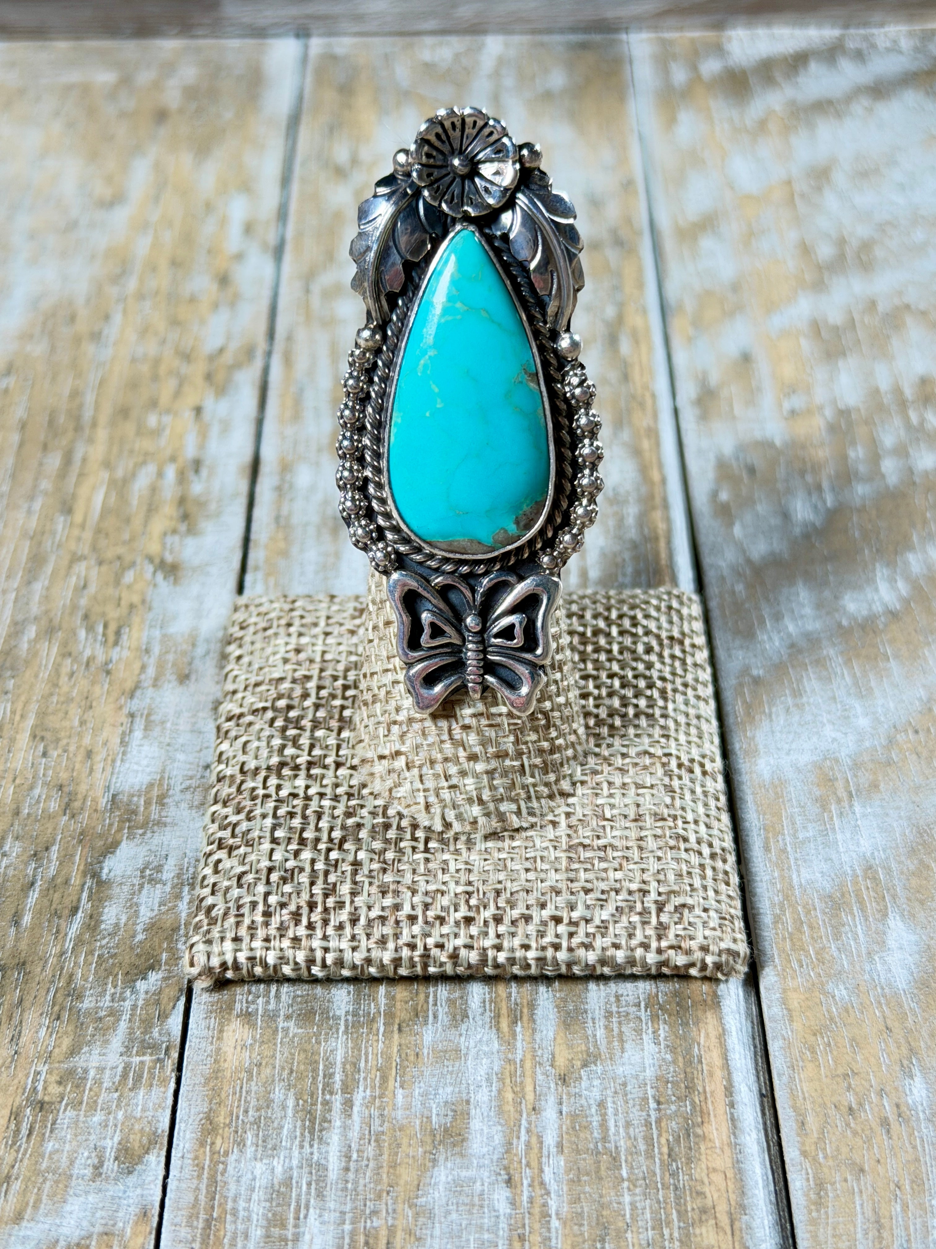 Butterfly Sky Statement Ring  By B. Jimenez