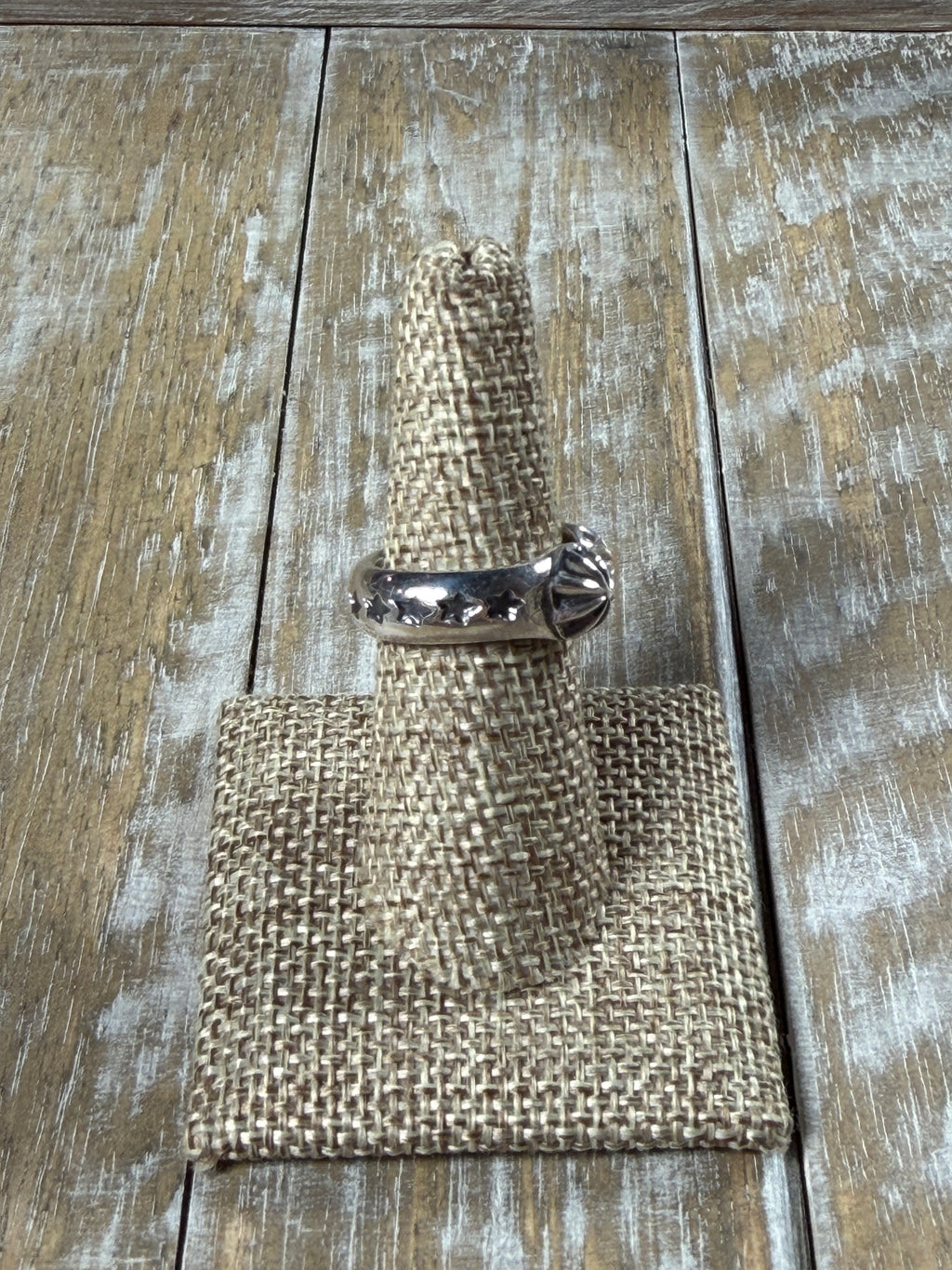 Twin Starshot Ring  Sterling Silver Double Starshot Ring by Sunshine Reeves