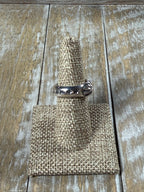Twin Starshot Ring  Sterling Silver Double Starshot Ring by Sunshine Reeves