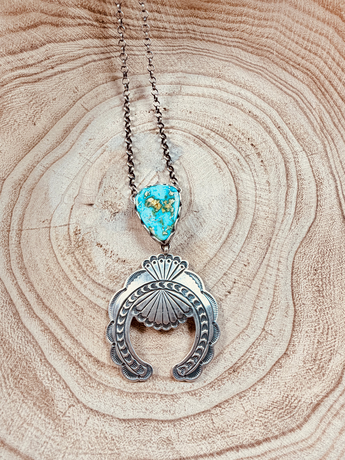Omer Thompson Sonoran Gold Turquoise & Naja Necklace