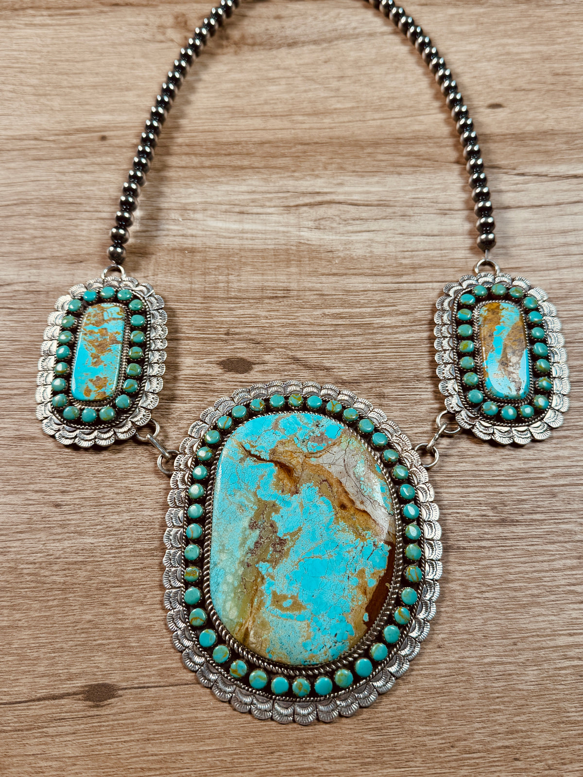 Larry Etcitty Statement Necklace