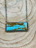 Kingman and Mine #8 Bar Necklaces by Miranda Kizer