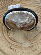 Beaded Sterling Silver Cuffs