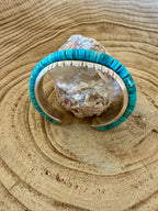 Beaded Sterling Silver Cuffs