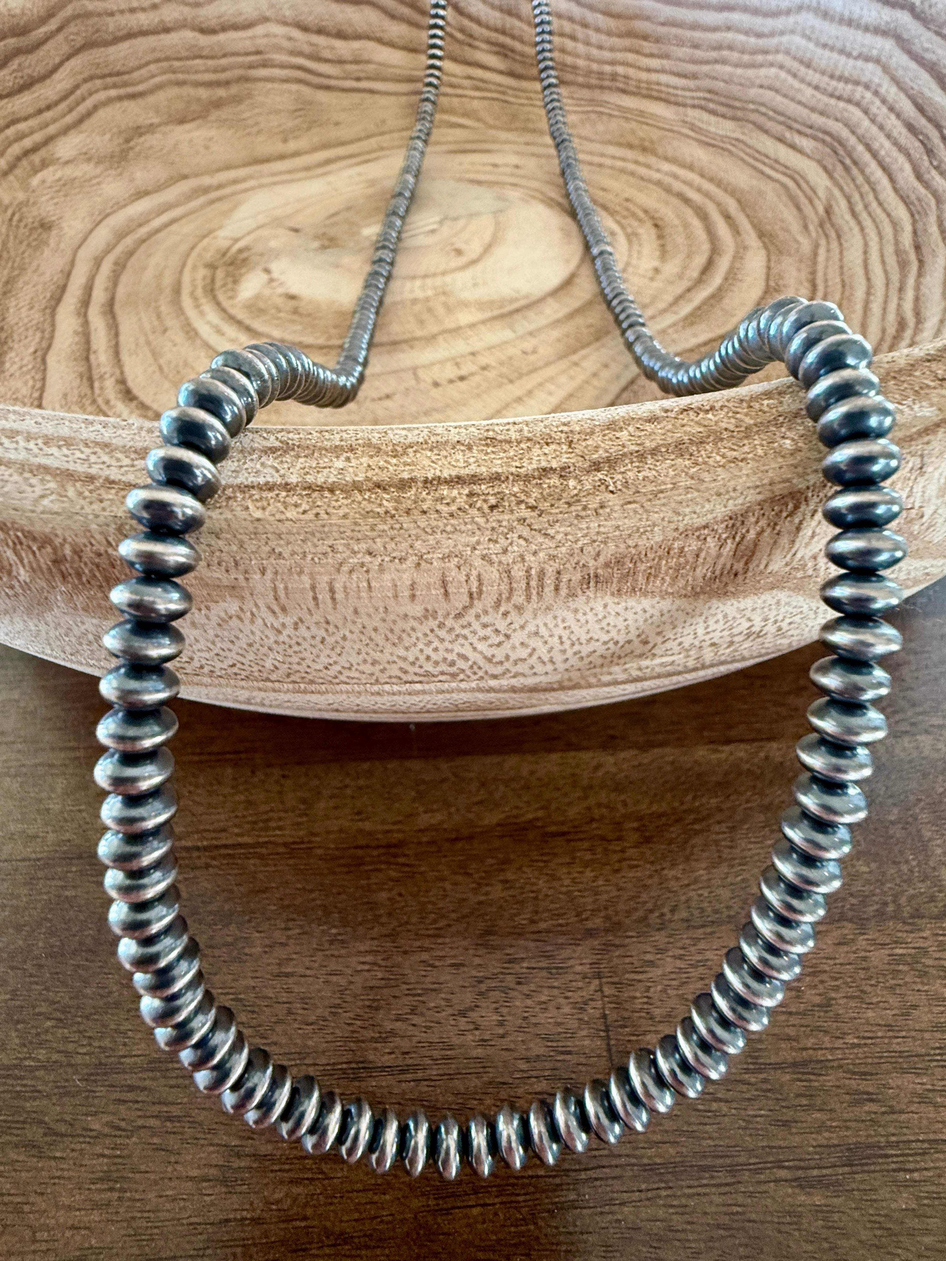 Sterling Silver Saucer Beads