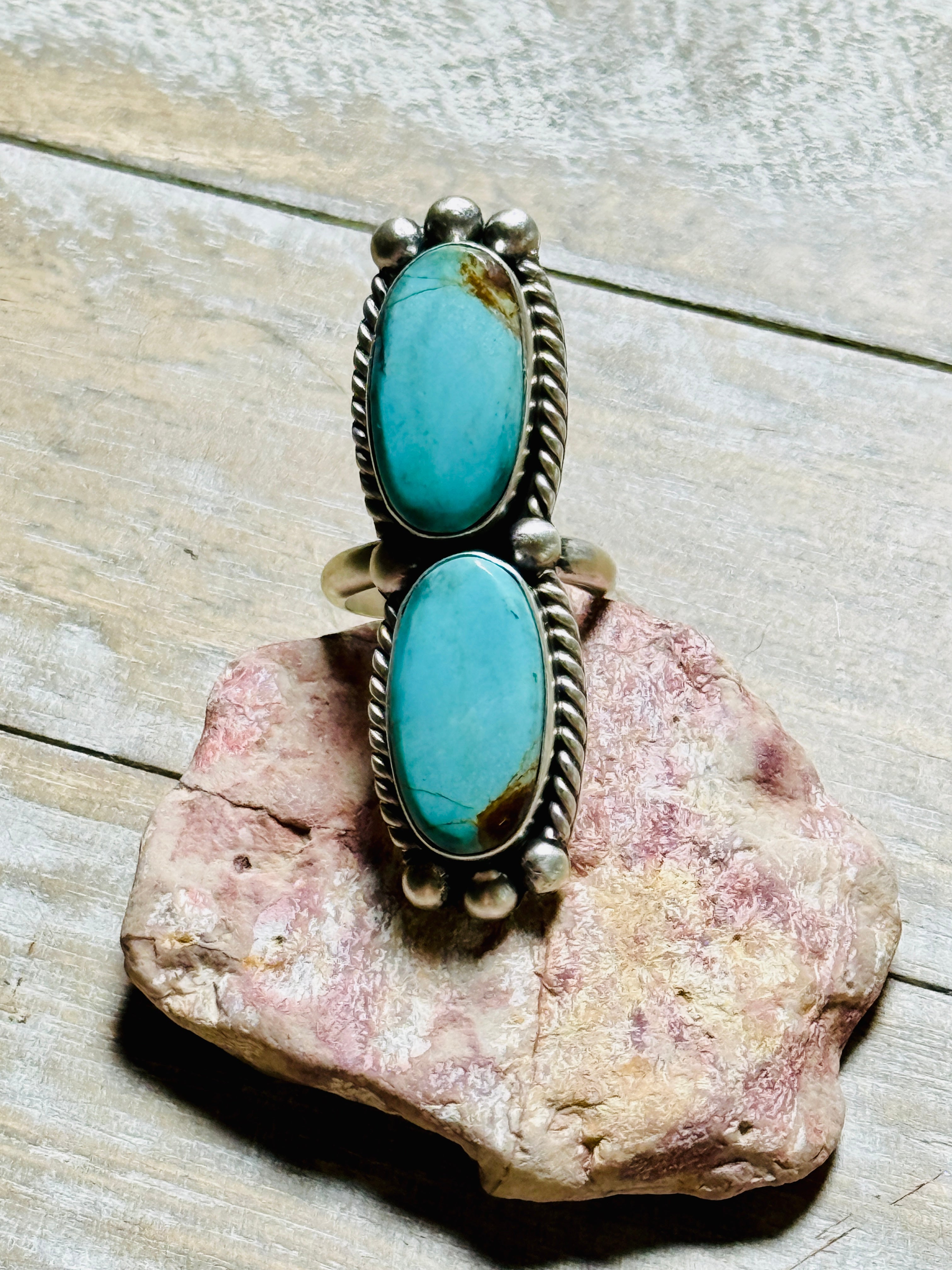 2 Stone Adjustable Rings by Larson Chee