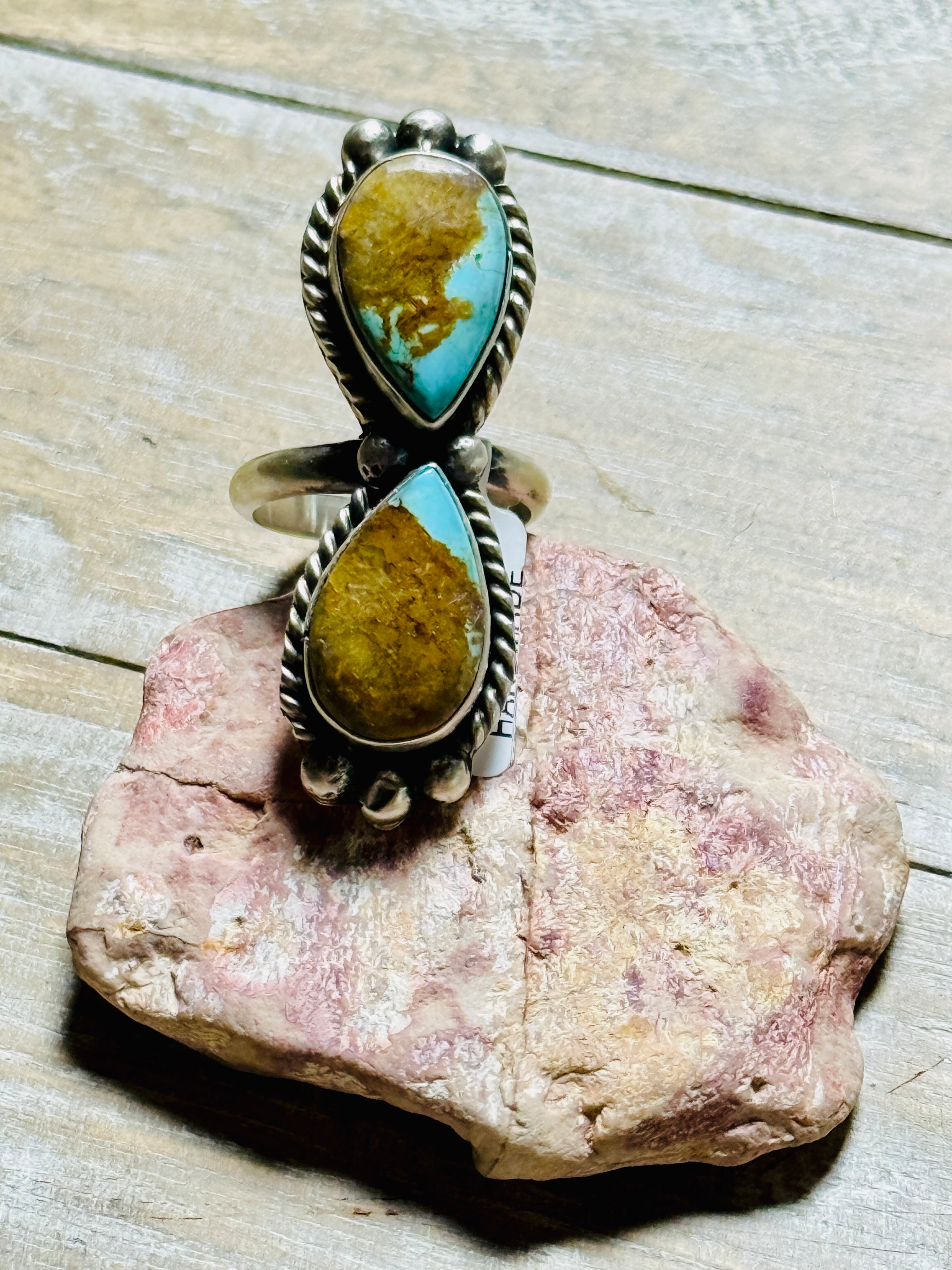 2 Stone Adjustable Rings by Larson Chee