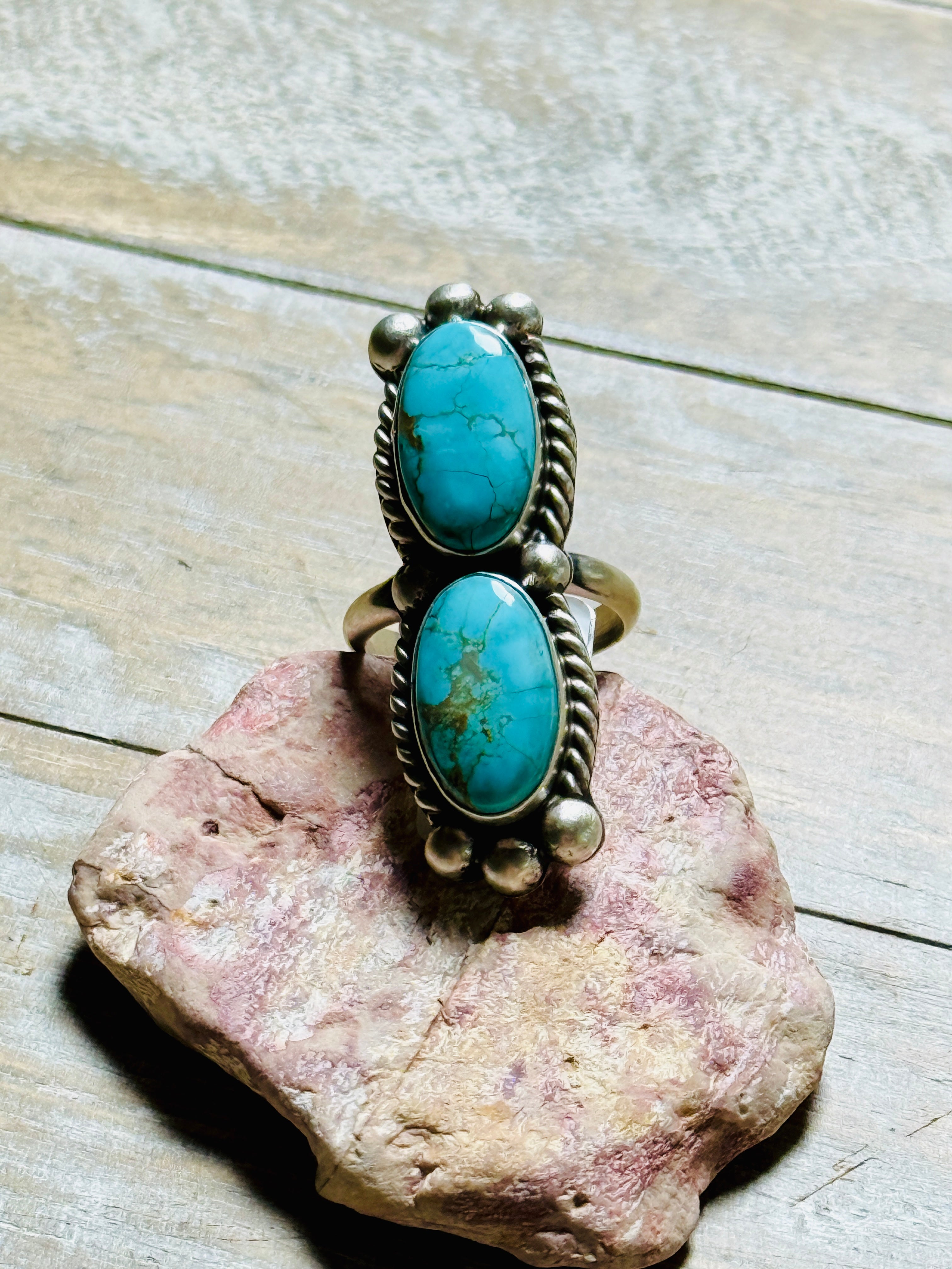 2 Stone Adjustable Rings by Larson Chee