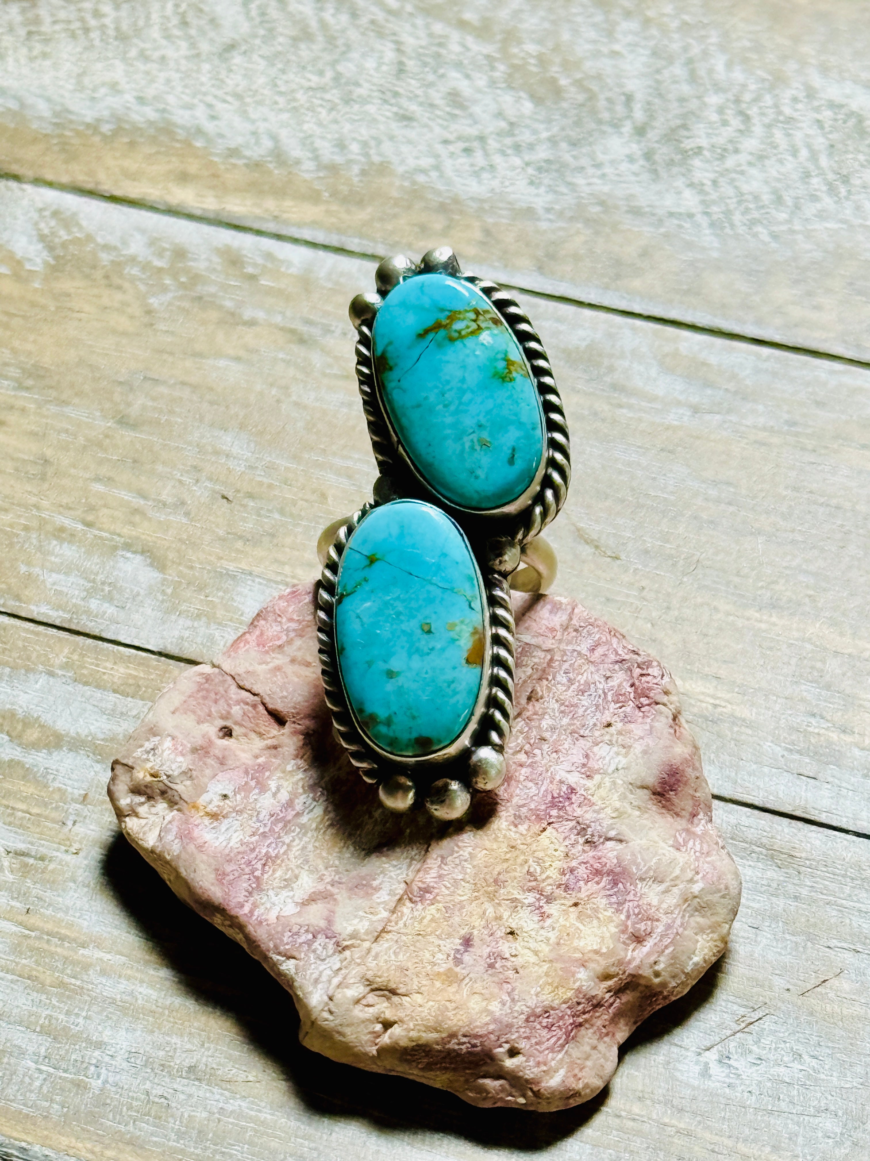 2 Stone Adjustable Rings by Larson Chee