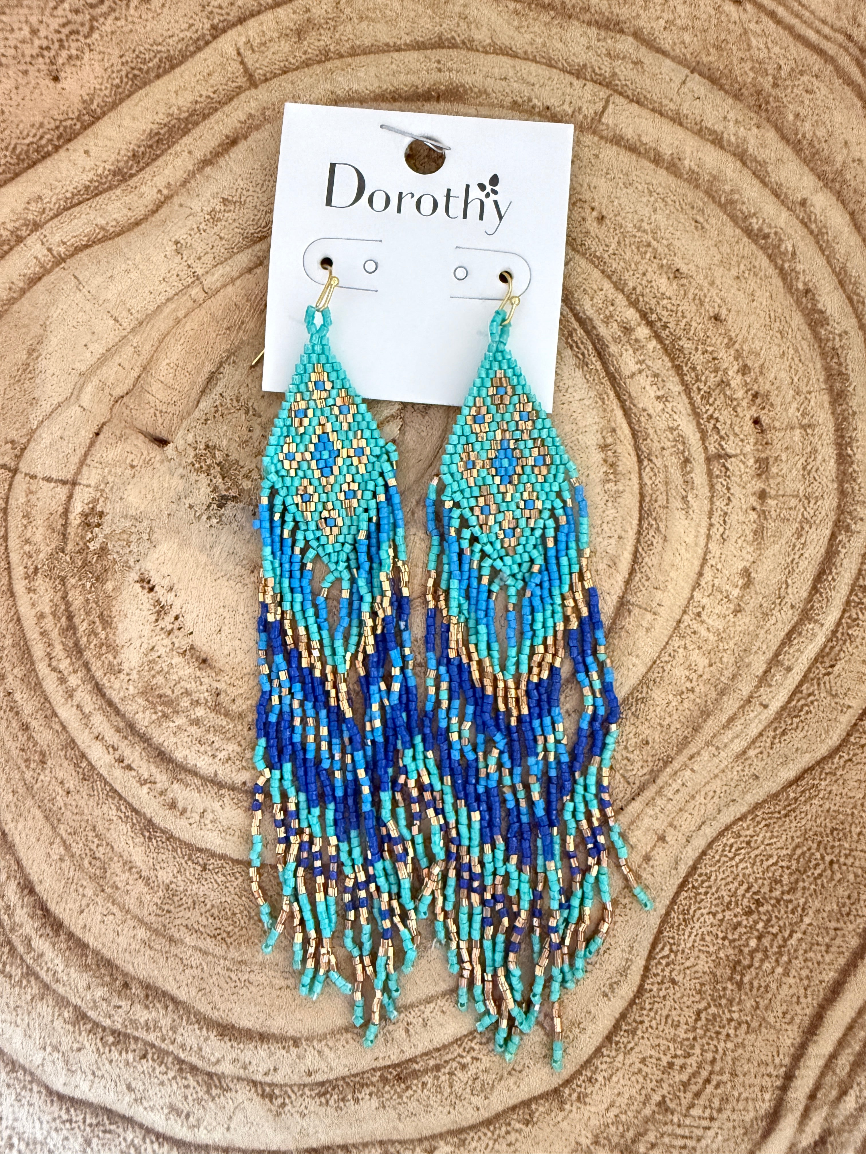 Beaded Dangle Earrings