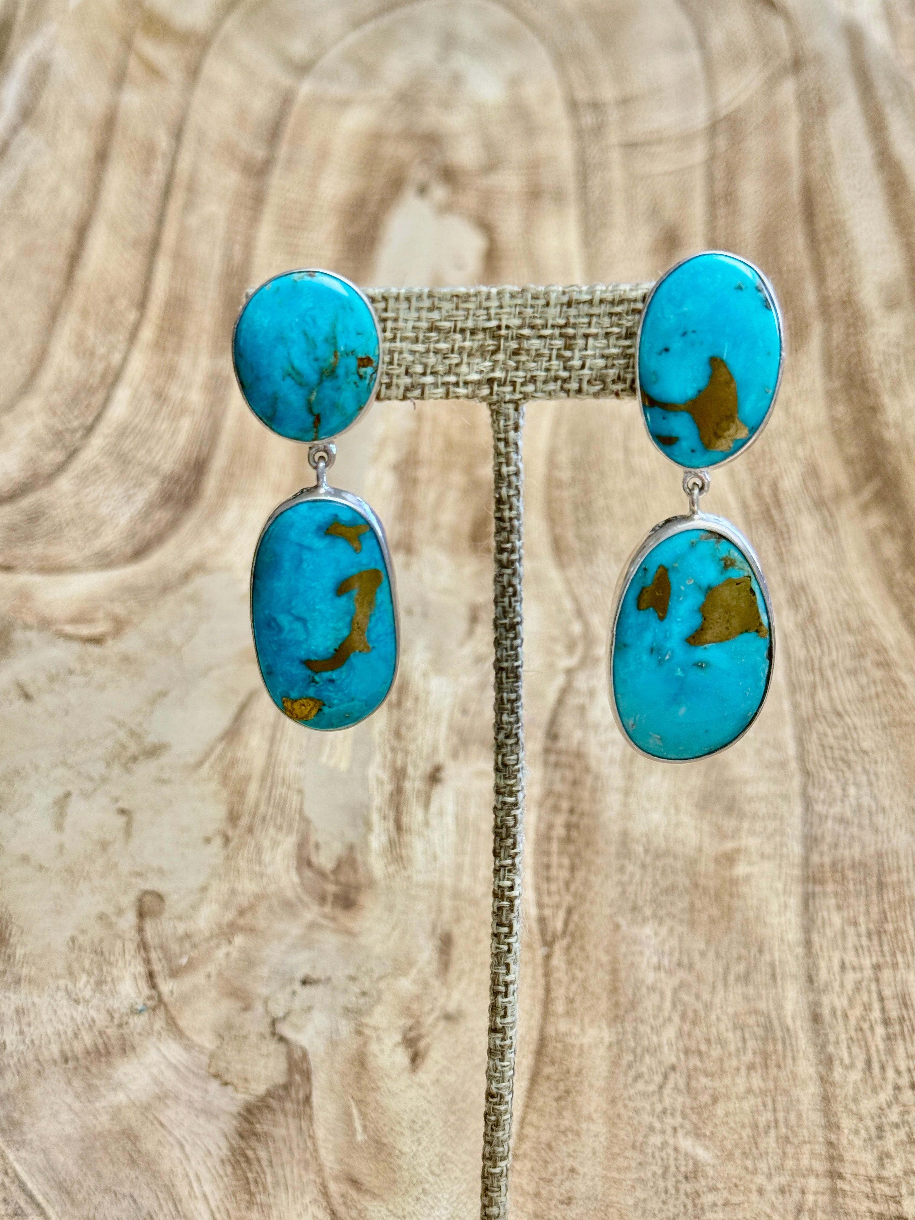 Federico Jimenez Large 2 Stone Earring