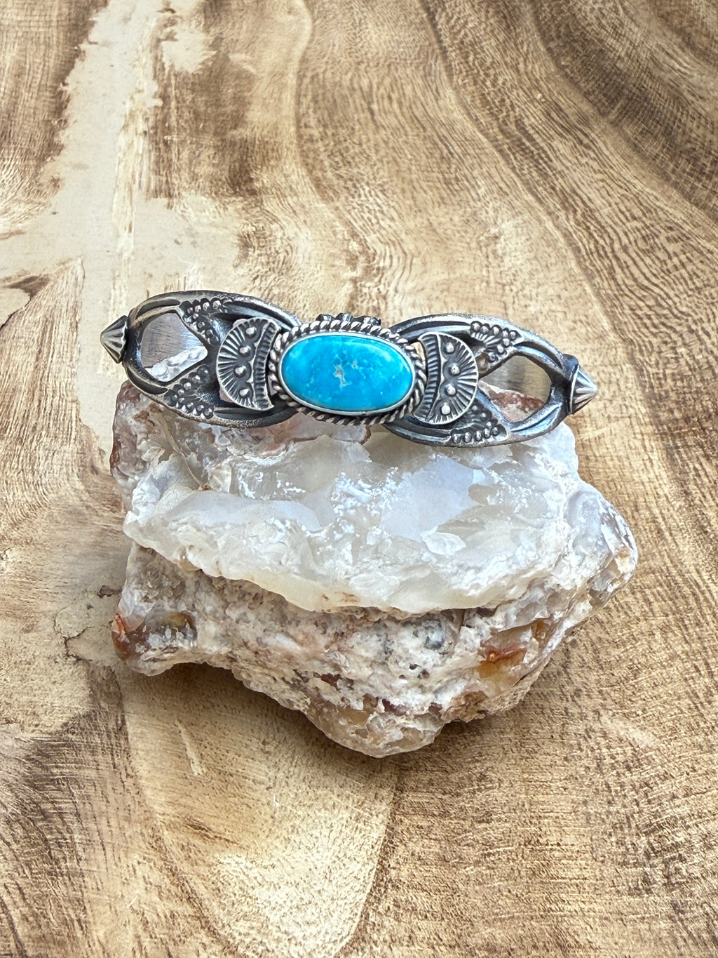 Kevin Billah, Kingman Turquoise Cuff