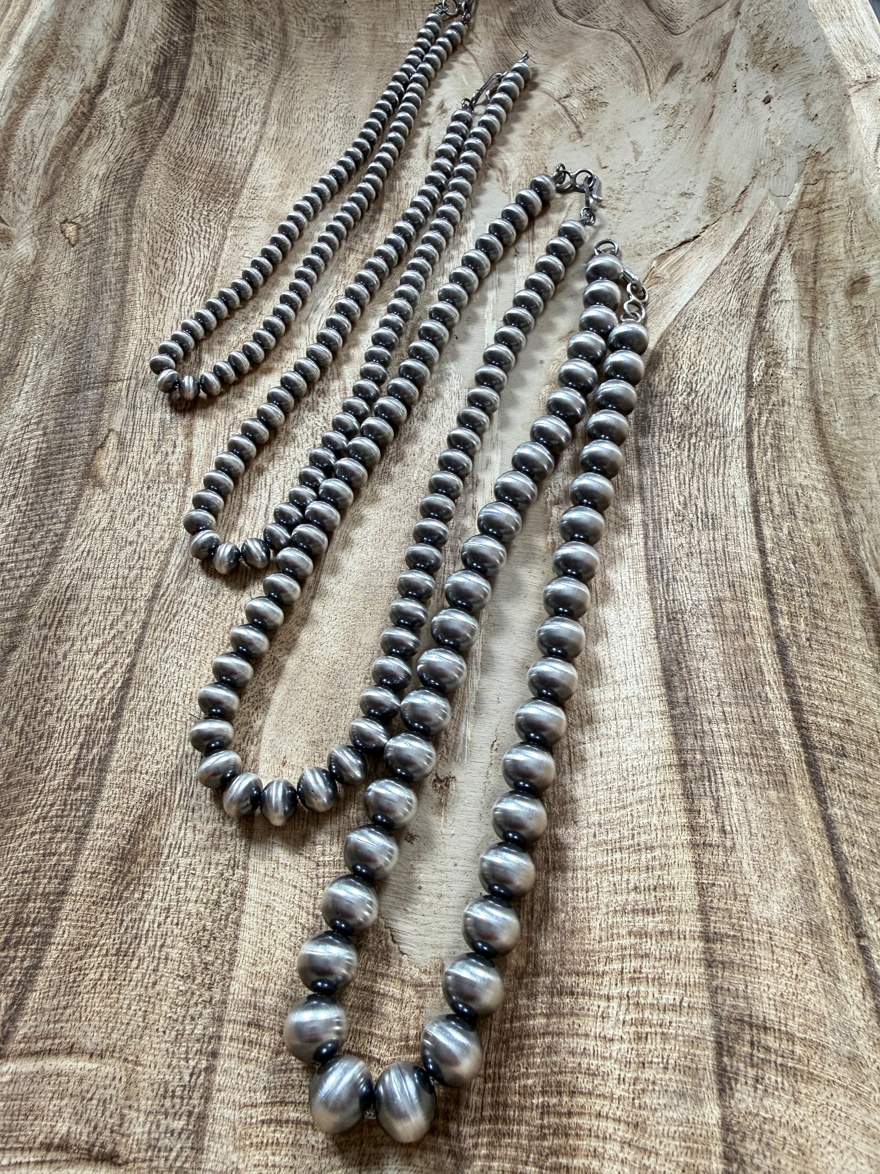 Tonisha Haley Sterling Silver Handmade Pearls