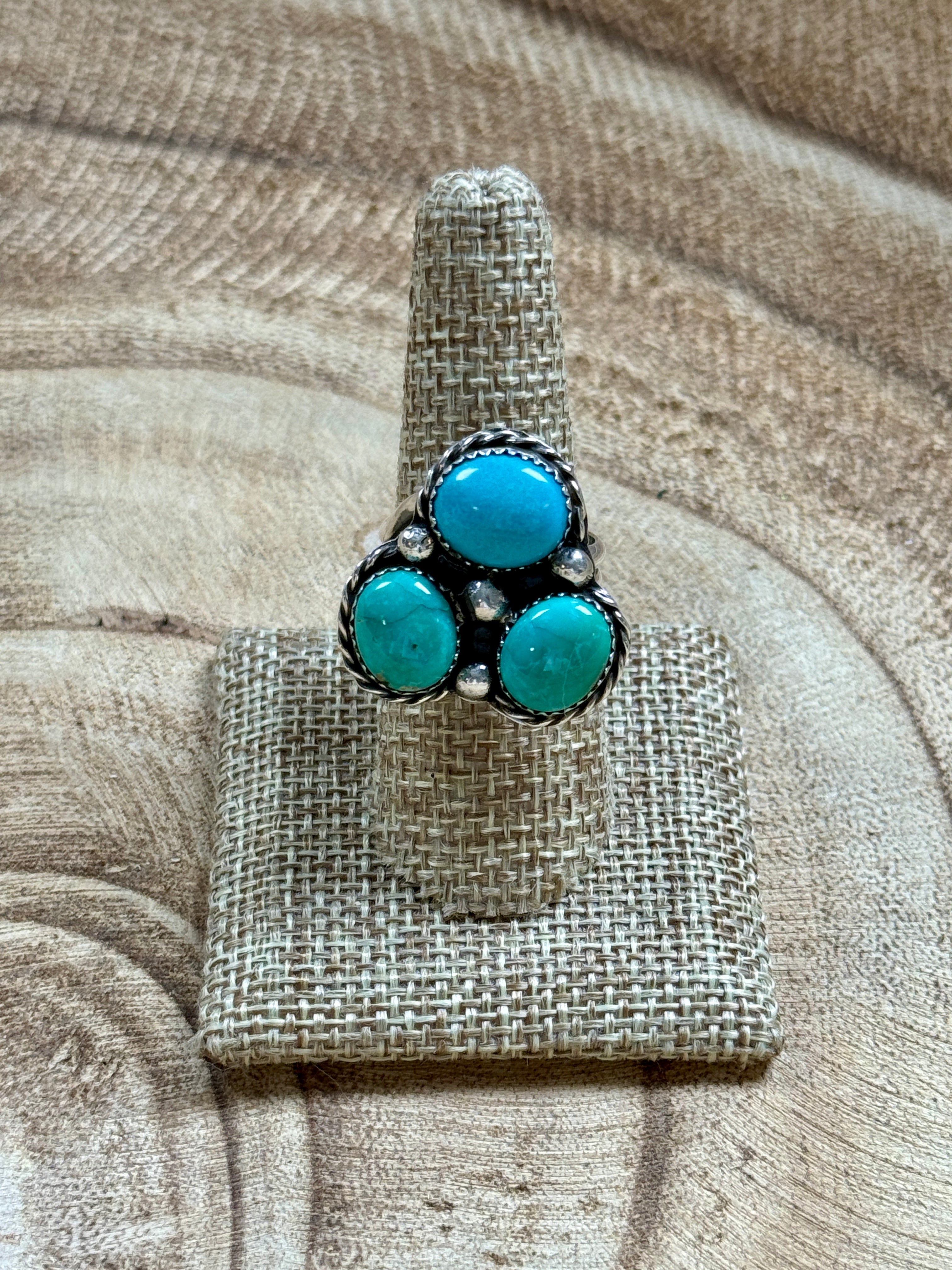Blue Horizon Trio Ring