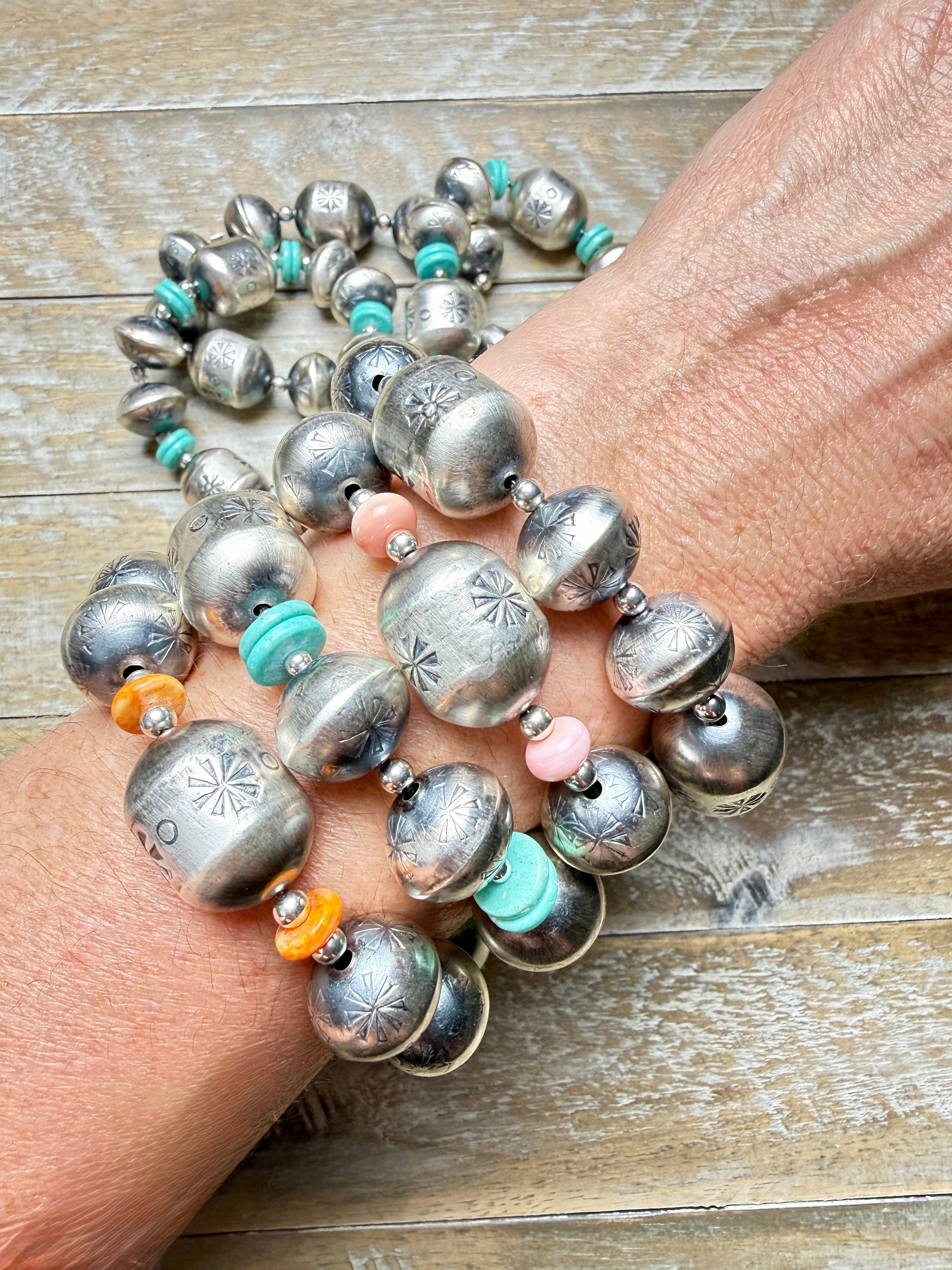 Tysha Aparicio Sterling Silver Stretch Bracelet Collection