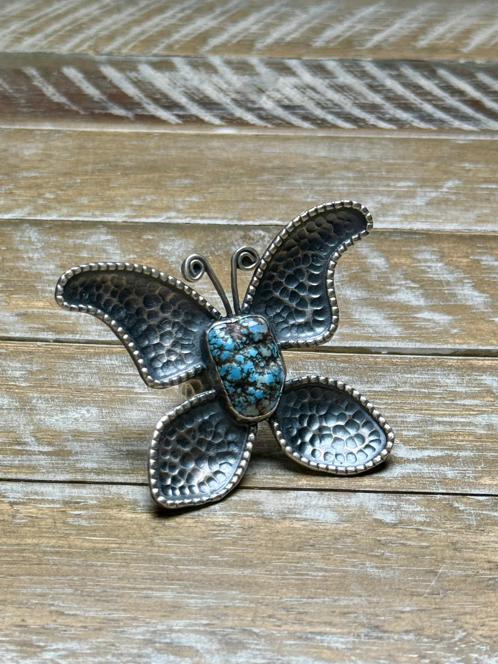 Blue Skies Butterfly Ring By Izzy Manuelito