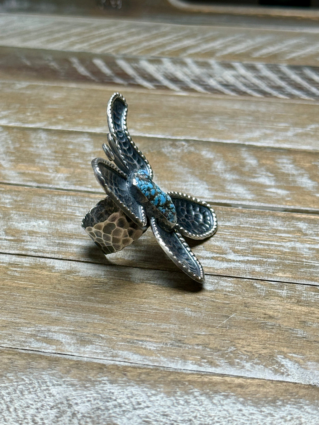 Blue Skies Butterfly Ring By Izzy Manuelito