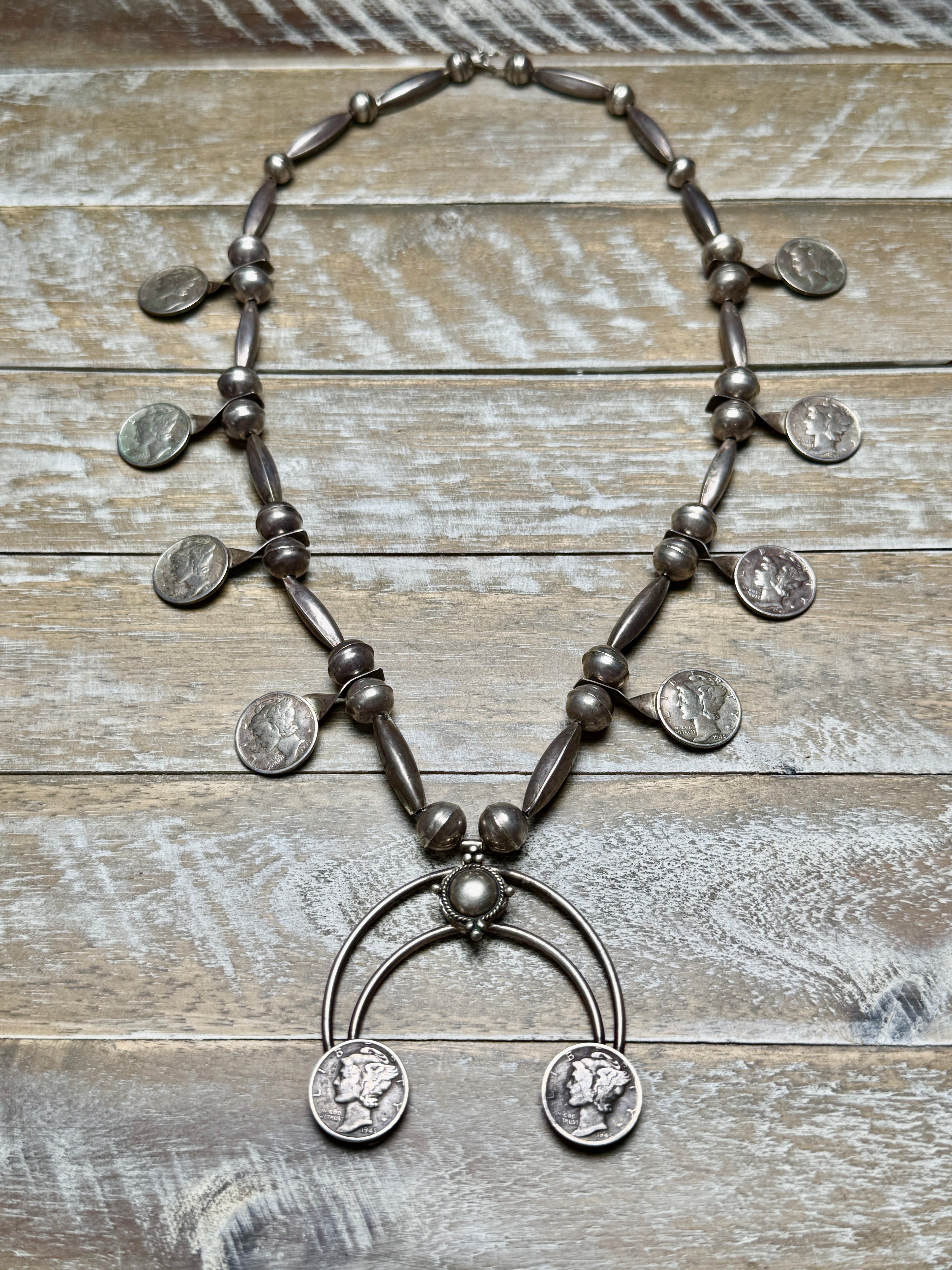 Spirit of the Silver Dime Necklace