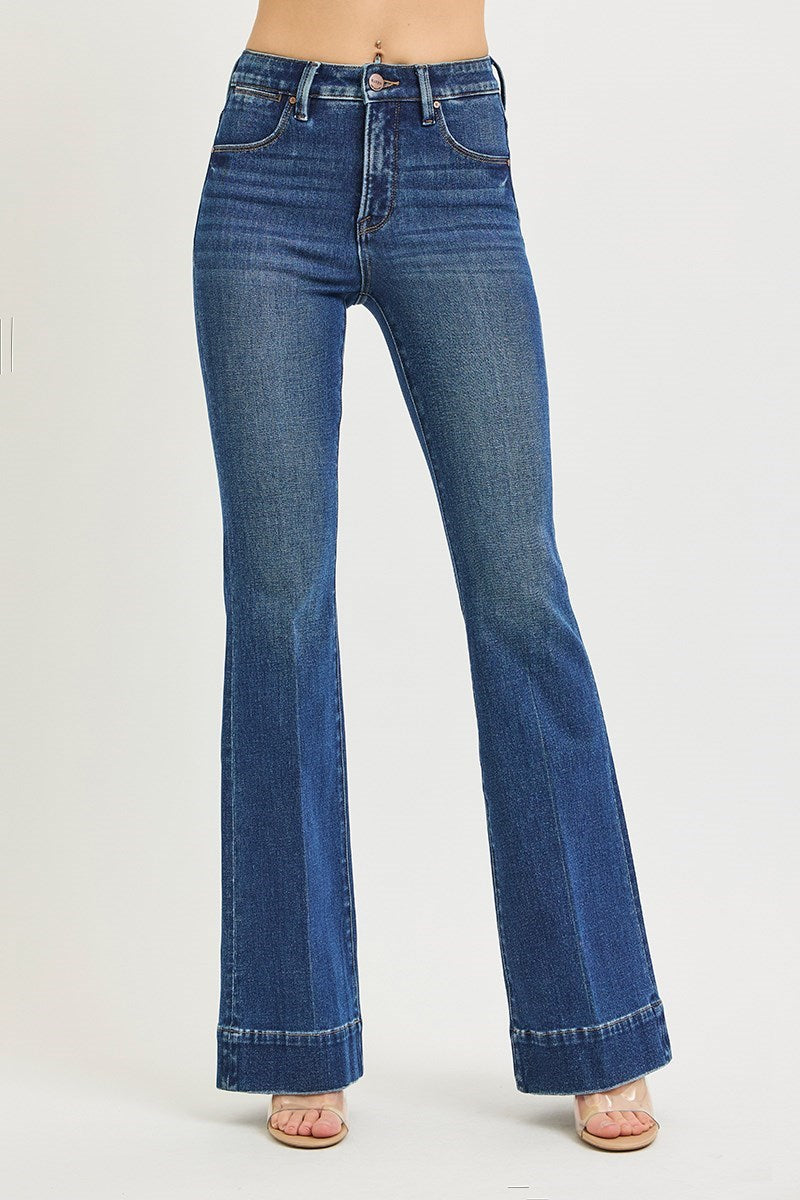 Risen Kickin’ It Tummy Control Flare Jeans - 1652