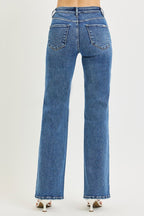 Risen Take the Long Way Tummy Control Straight Jeans - 1925