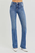 Risen Long & Lean Tummy Control Straight Jeans - 939