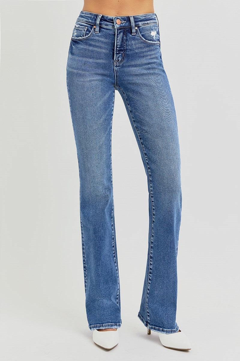 Risen Long & Lean Tummy Control Straight Jeans - 939