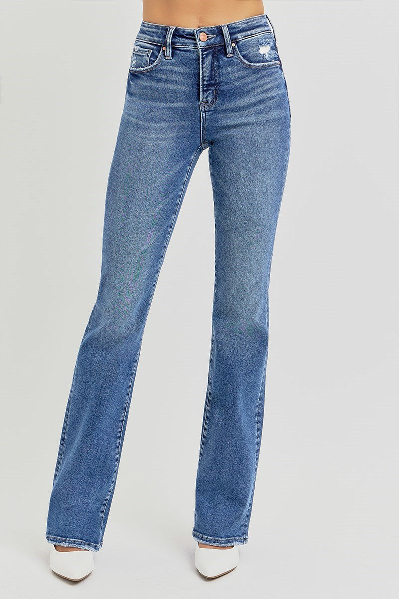 Risen Long & Lean Tummy Control Straight Jeans - 939