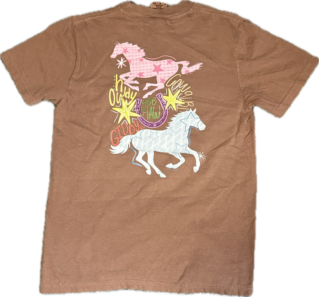 Howdy Doodle Cowgirl Tshirt
