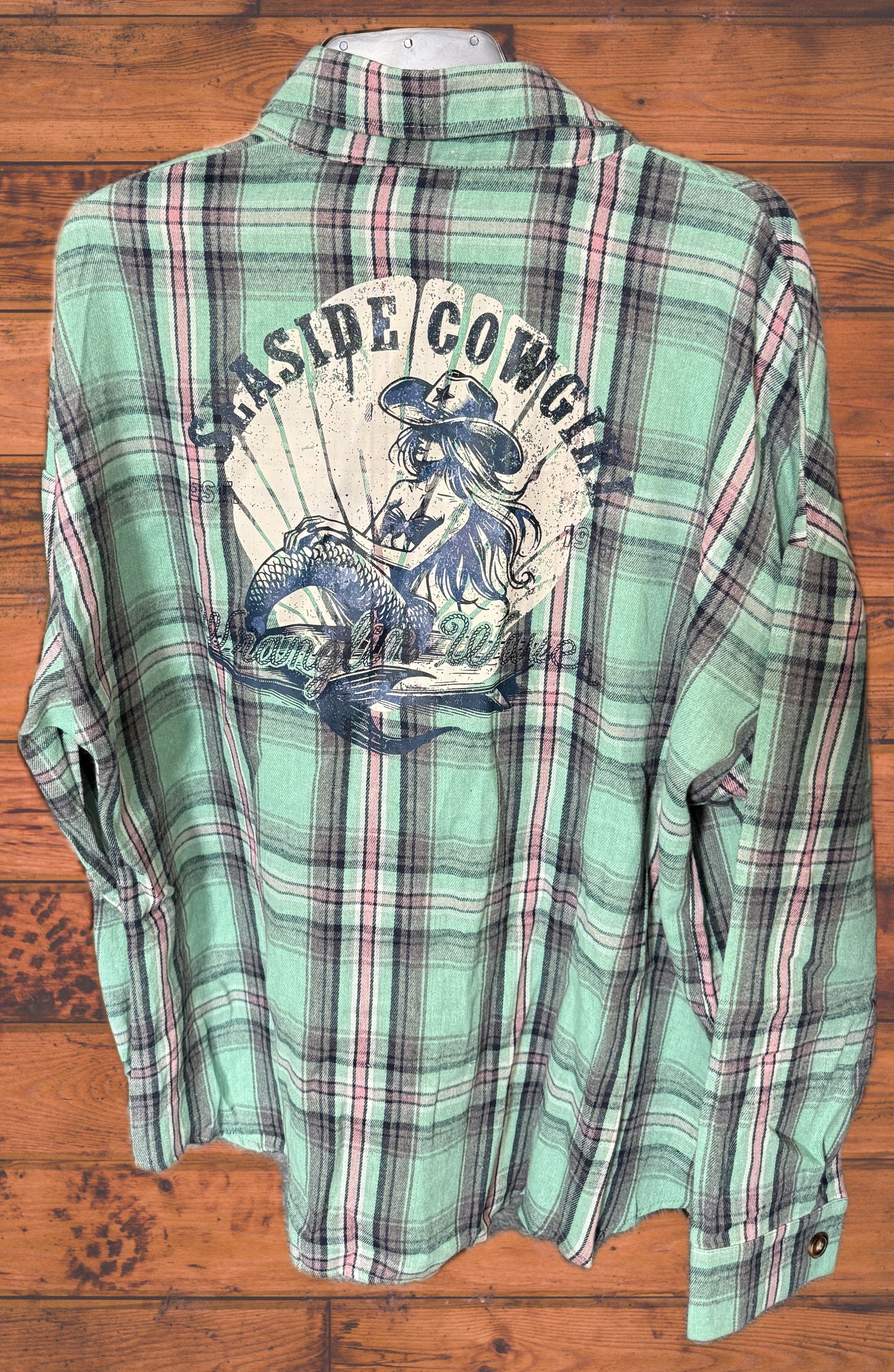 Seaside Cowgirl Flannel