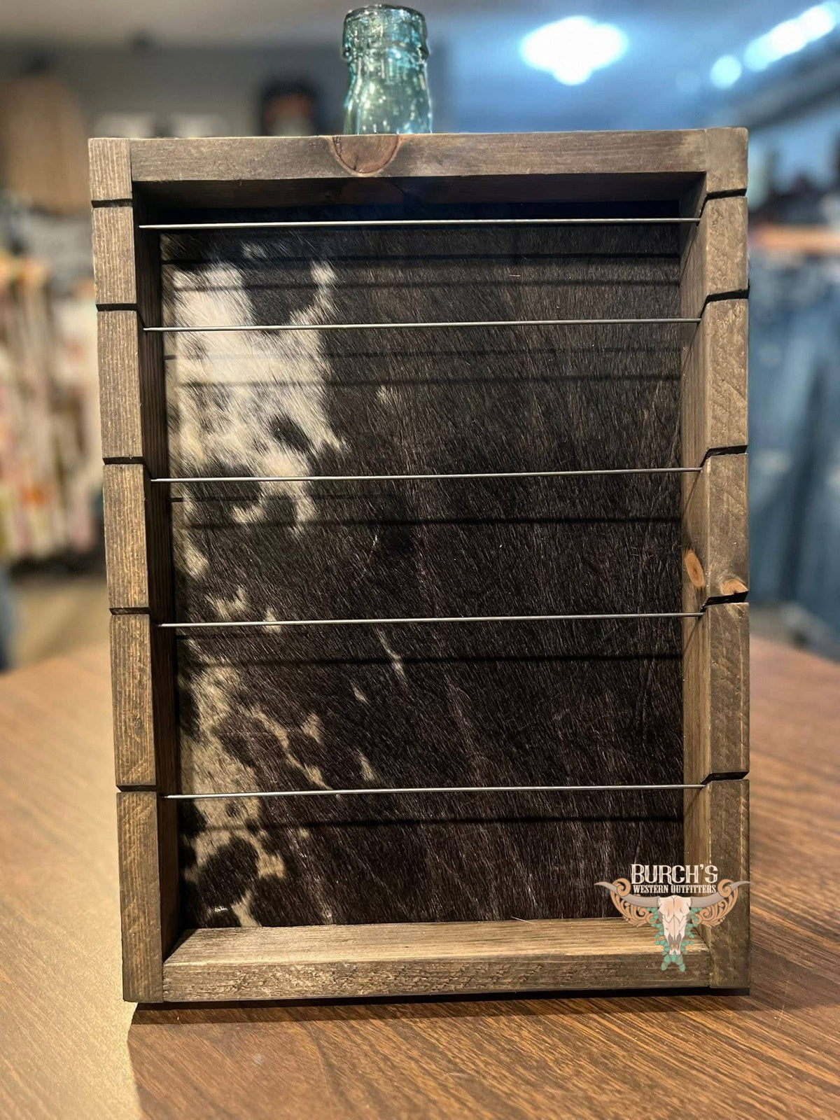 Cowhide Pendant Holder Display