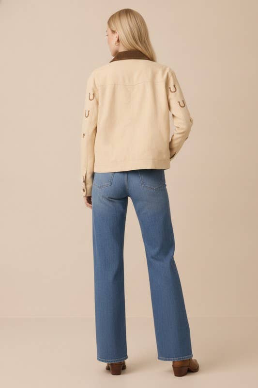 Lucky Trails Embroidered Western Jacket
