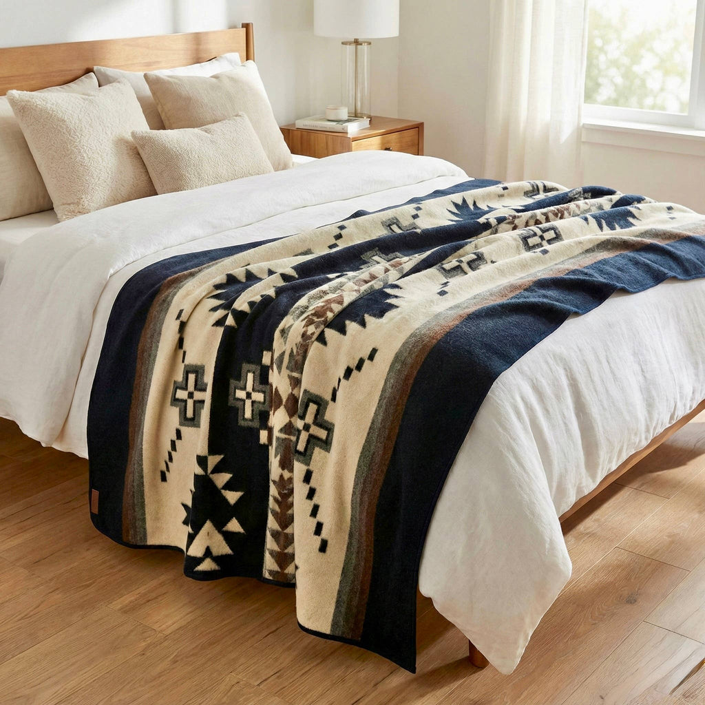 Sierra Crossing Alpaca Blanket