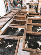 Cowhide Pendant Holder Display
