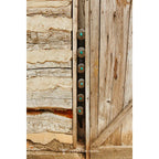 Oval Concho Belt with Turquoise Accents