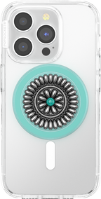 Turquoise Concho MagSafe PopSocket