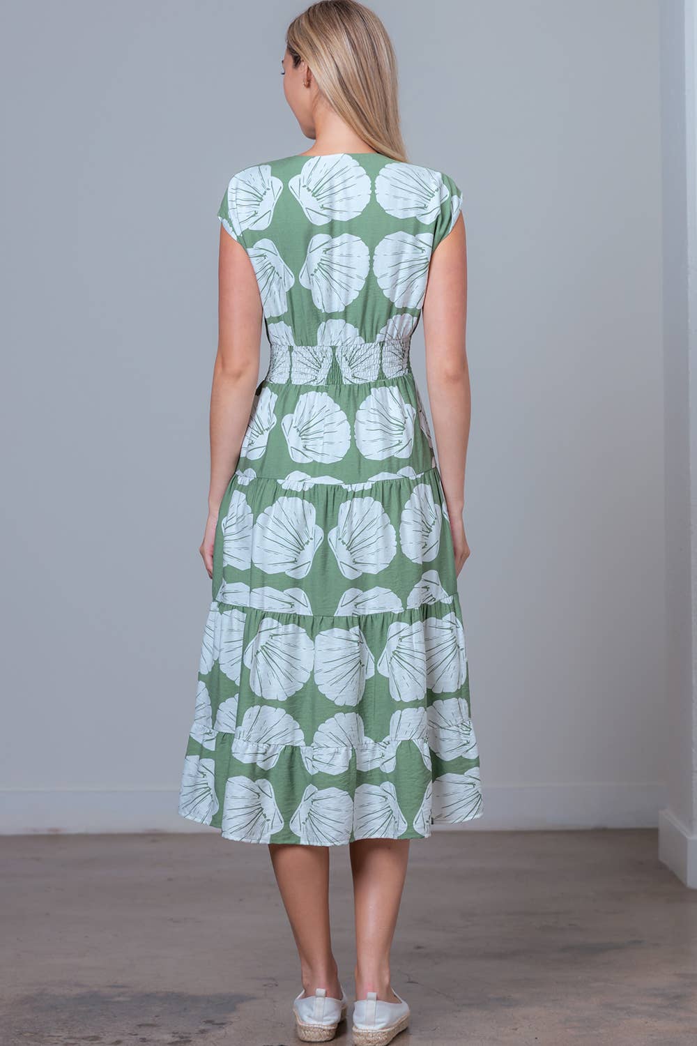 Sage Midi Dress