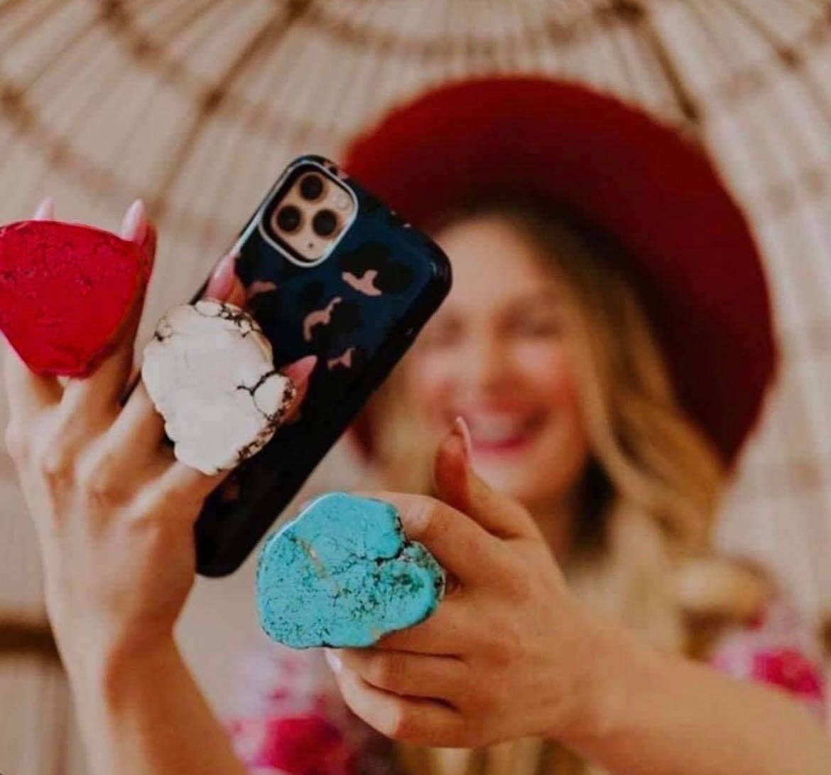 Big Turquoise Energy Phone Grip