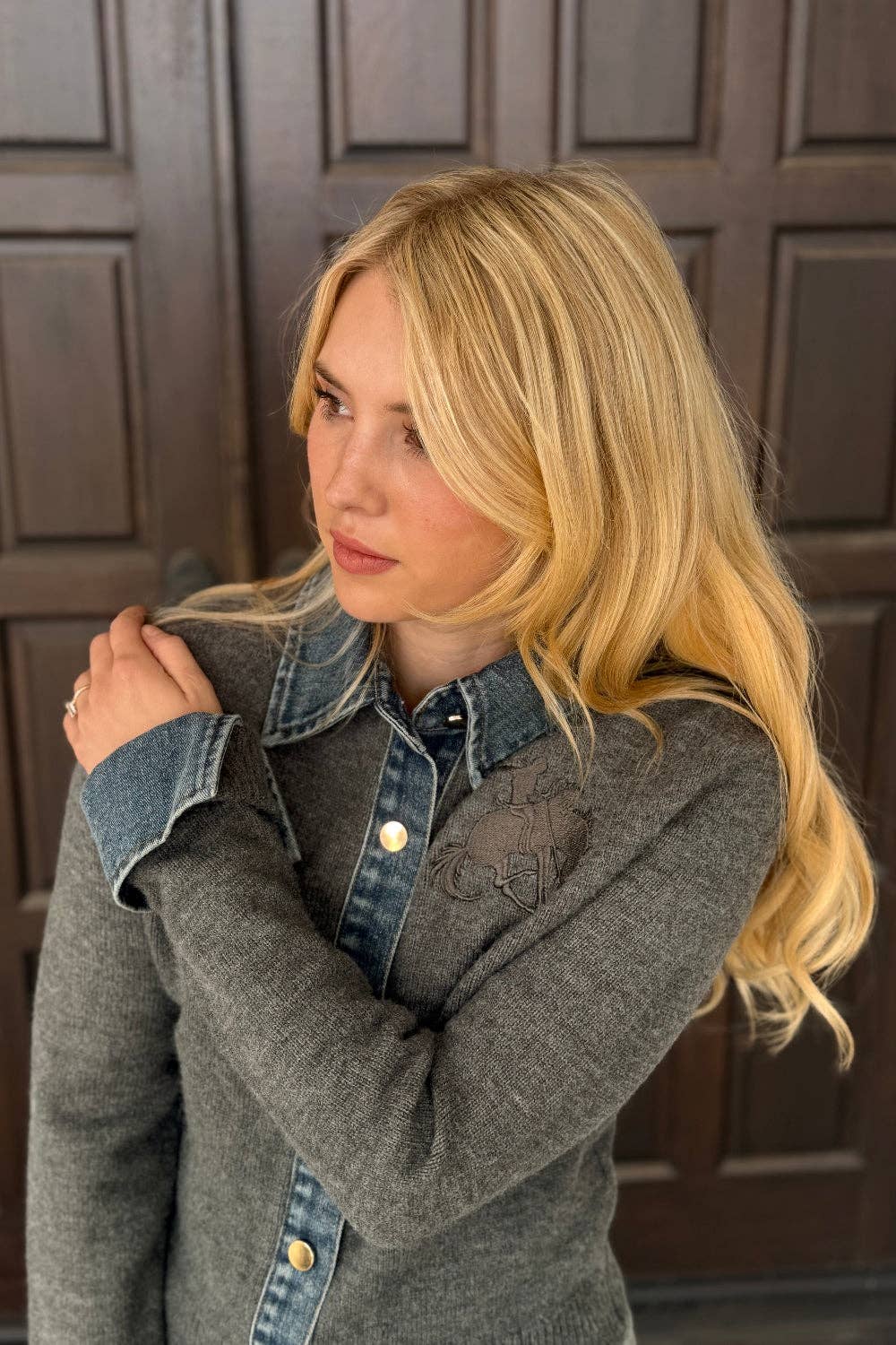 Mustang Molly Snap Cardigan