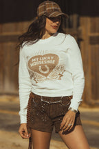 Rodeo Quincy Roses & Luck Thermal Top
