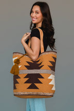 Canyon Bound Western Tote Bag