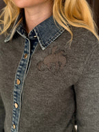 Mustang Molly Snap Cardigan