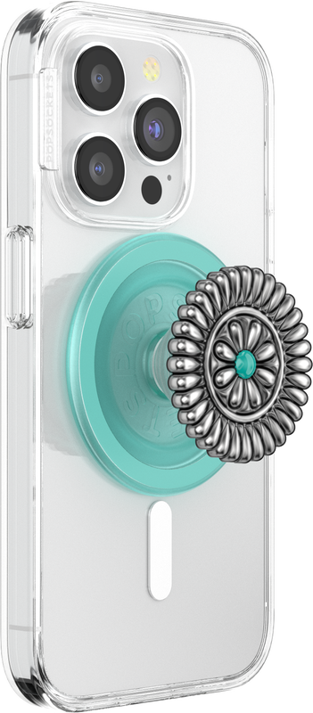 Turquoise Concho MagSafe PopSocket