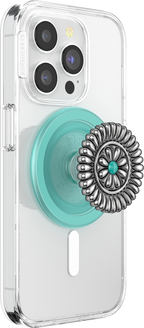 Turquoise Concho MagSafe PopSocket