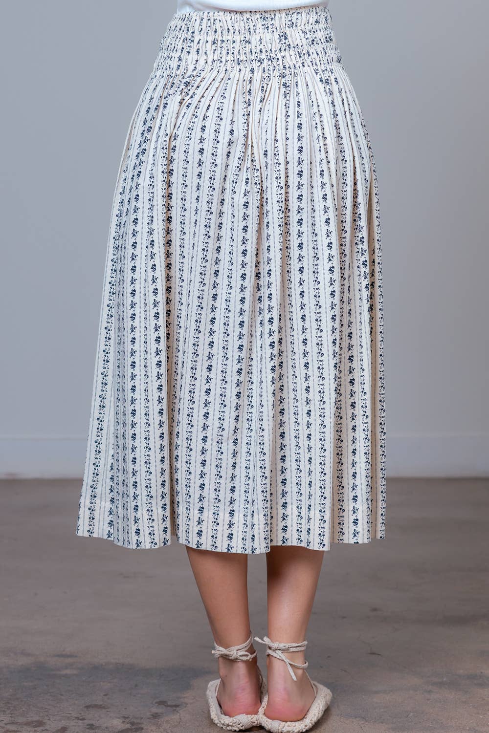 Prairie Bloom Midi Skirt