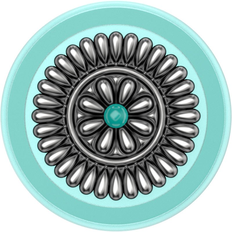 Turquoise Concho MagSafe PopSocket