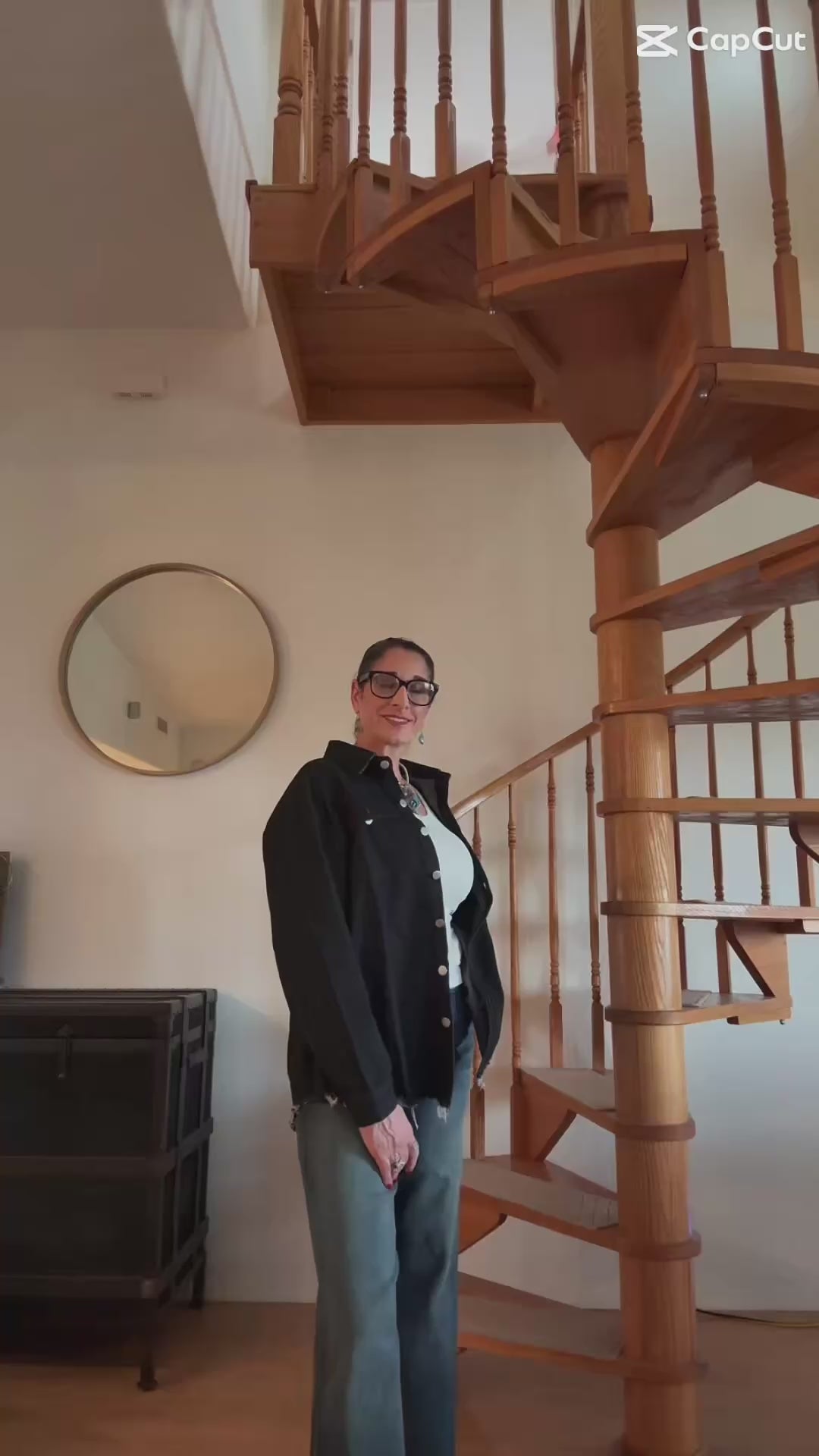 Black Denim Chief Shacket